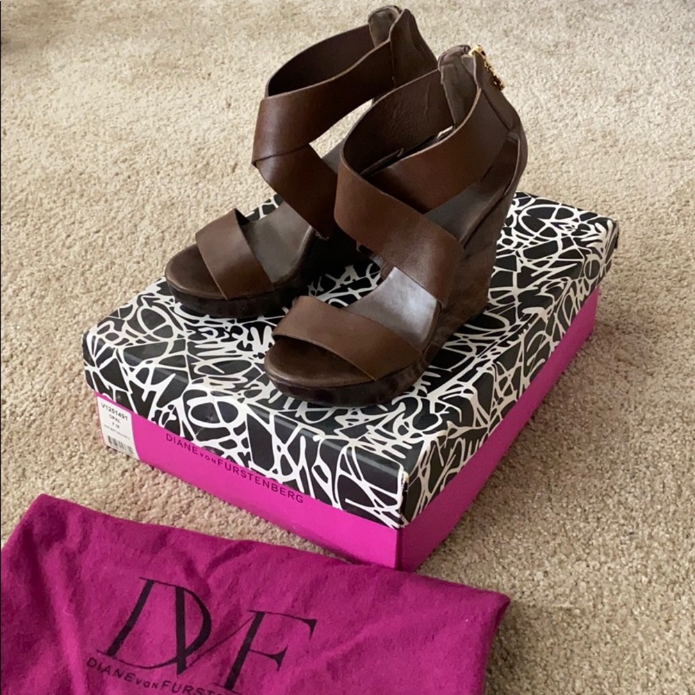 Diane von Furstenburg Opal Wedge